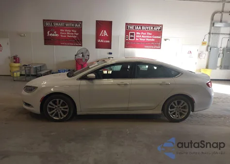 2015 Chrysler 200 Limited z USA, uszkodzony, nr VIN 1C3CCCAB9FN624613